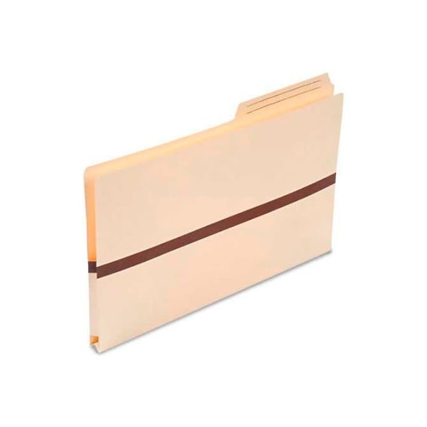 Smead Smead 1" Accordion Expansion File Pockets, 2/5 Tab, Legal, Manila 76487 - main